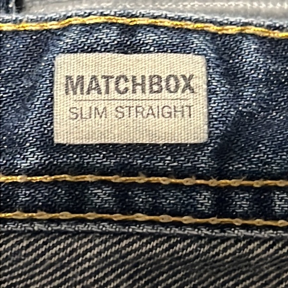 🔥🔥 AG ADRIANO GOLDSCHMIED “Matchbox”Slim Straight Jeans - 34x32 - EXCELLENT - Picture 6 of 13